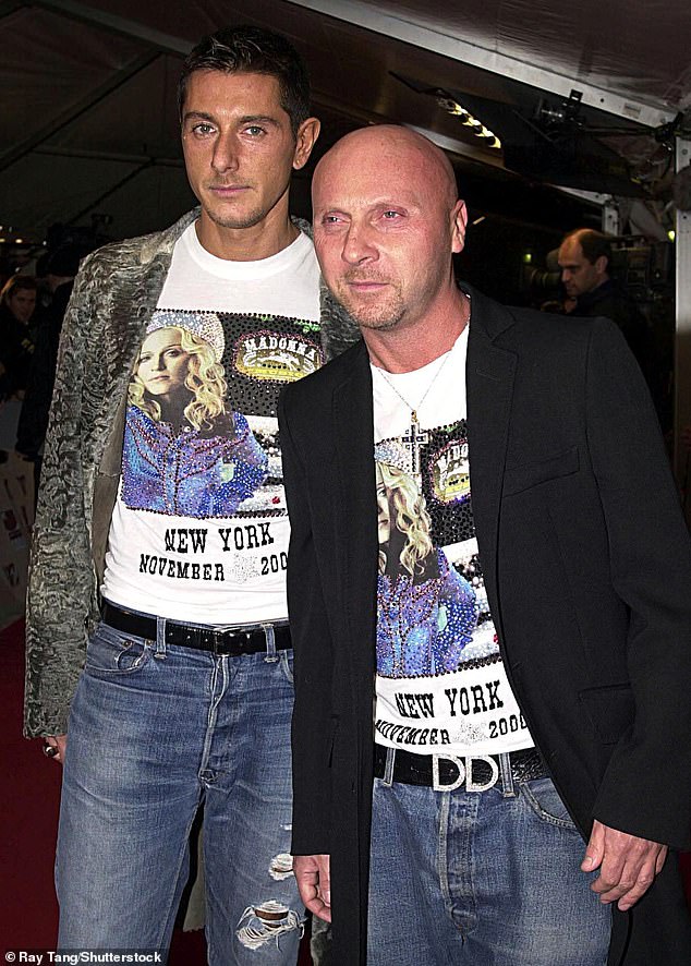 They burst on the scene in 1983, as the 'new talents' of Milanese fashion - but Dolce & Gabbana is now far from their origins of a small boutique store that used real Italian women for their first amateur runway show, as they have become Hollywood's 'haute couture' of choice. Domenico Dolce, 66, and Stefano Gabbana, 62, pictured in 2000