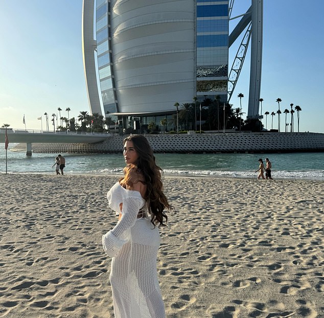 A photo Lily Tiger shared on social media from a trip to Dubai