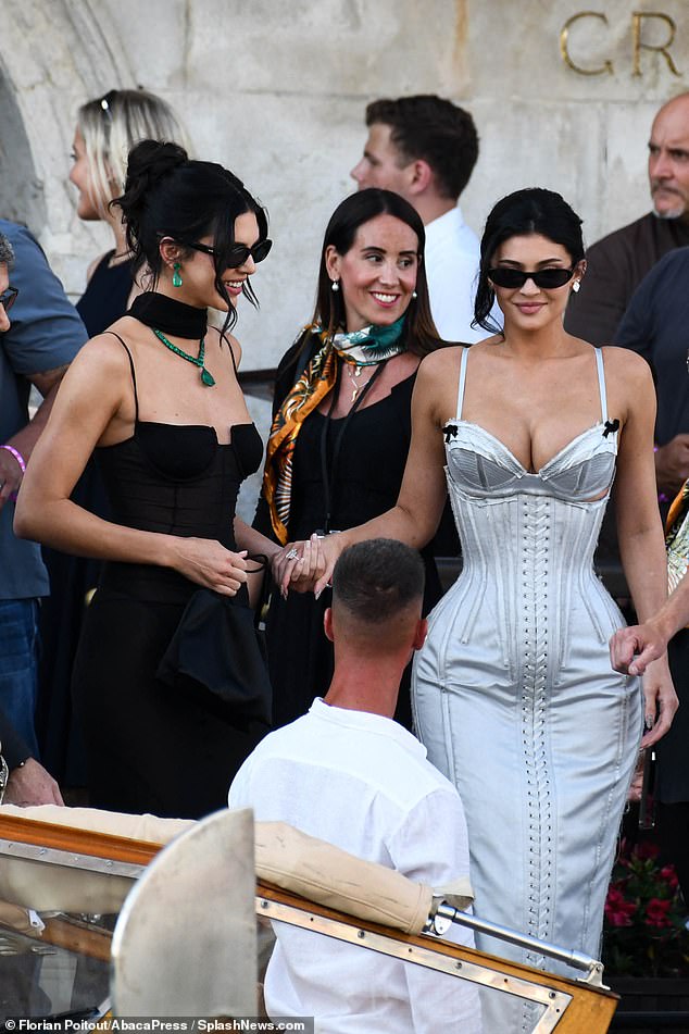 Kylie came under fire from some fans who pointed out that her dress looked very close to white in certain lighting