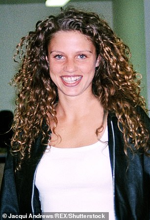 Katie pictured left aged 17