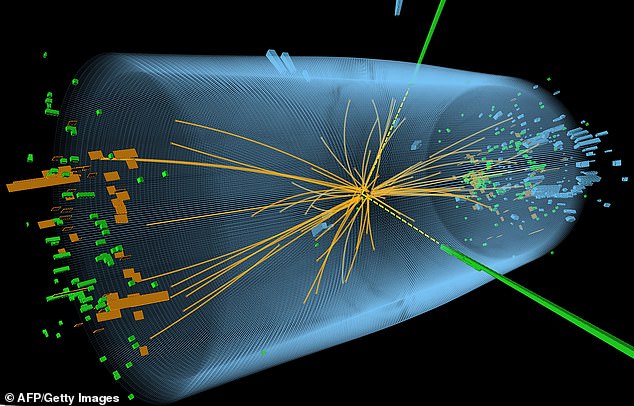 Scientists say that the quantum field which creates the Higgs Boson, the mysterious particle that the Large Hadron Collider (pictured) was built to find, could be in a 'false vacuum state'