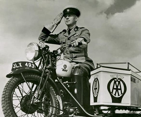 Salute: The Automobile Association celebrated its 120th anniversary on this week