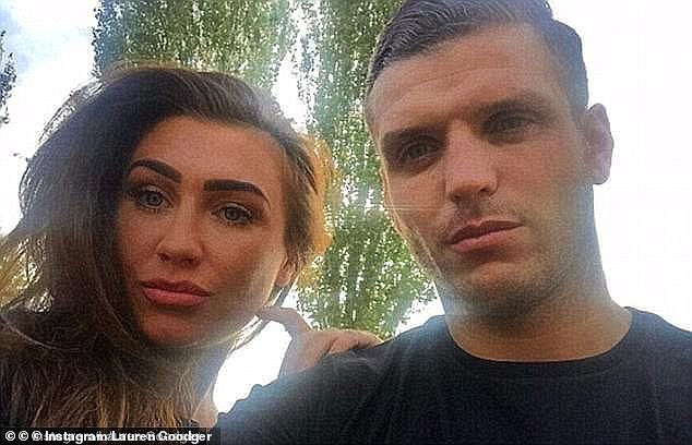 TOWIE star Lauren Goodger (left), now 38, began dating convict Joey Morrison (right) while he was behind bars in 2018