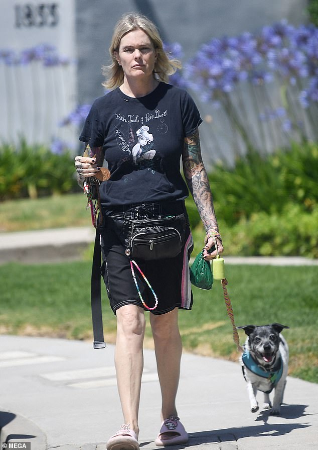 Erika explained how she changed up her appearance with tattoos during the most recent episode of the Still Here Hollywood podcast with Steve Kmetko