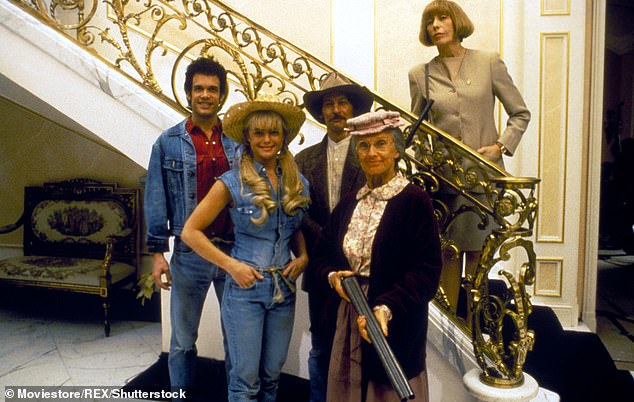 In 1987, she began appearing on TV with guest roles on Silver Spoons, The New Leave It To Beaver and Boys Will Be Boys. On film, she appeared in the cult classic horror remake The Blob (1988), followed by Under Siege and The Beverly Hillbillies adaptation (1993; pictured)