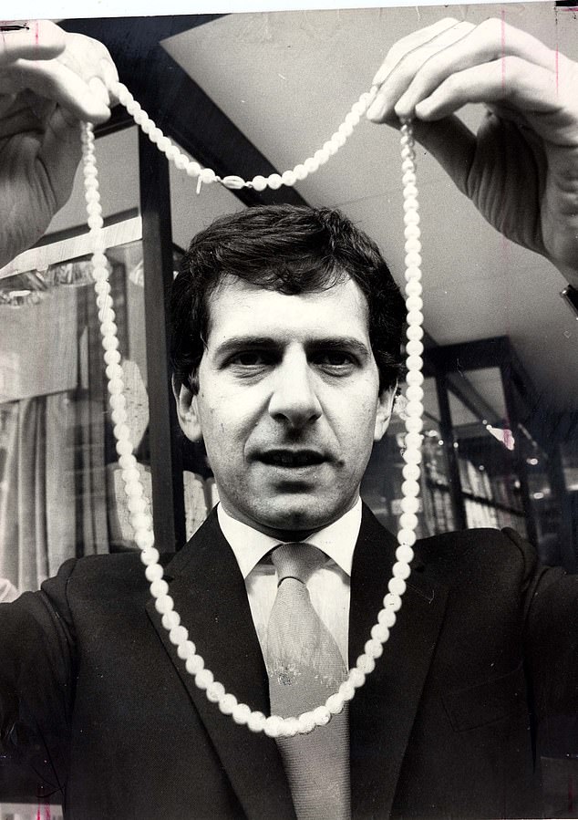 Businessman Gerald Ratner - the owner of Ratners jewellery company