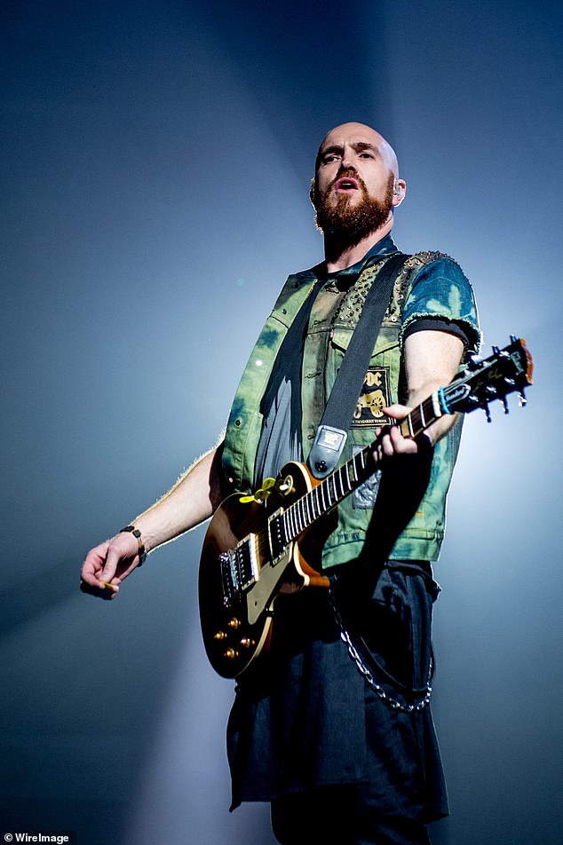 The musician died in hospital aged 46 back in April 2023 following a brief illness, leaving his bandmates 'utterly devastated'