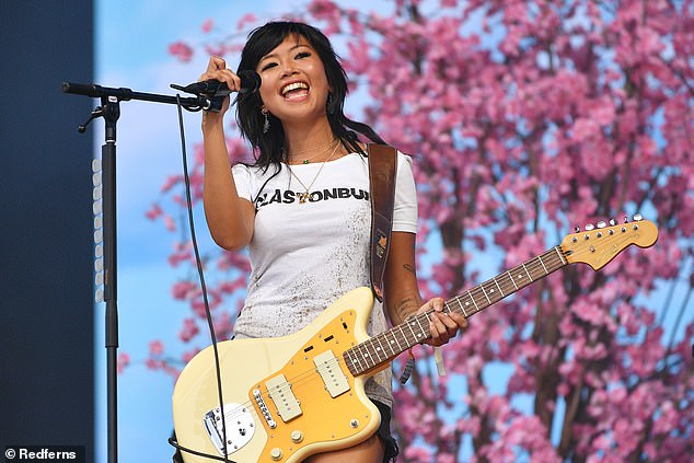 Beabadoobee took to the Other Stage shortly after Alessi as she sang for her die-hard fans