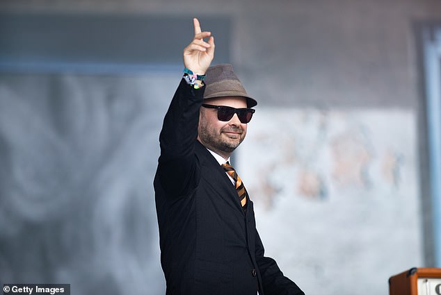 Nick Baines also took to the stage as he performed for fans