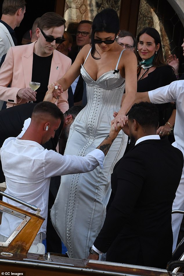 Kylie, who is dating Timothee Chalamet, enjoyed a girls' night out with her sisters for the A-list affair
