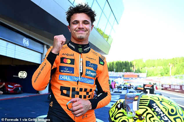 McLaren's Lando Norris secured pole for the Austrian Grand Prix after a scintillating lap