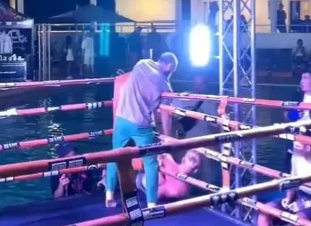 The Russian boxer was competing at a controversial cannabis-themed boxing promotion, which encourages fighters to smoke before entering the ring