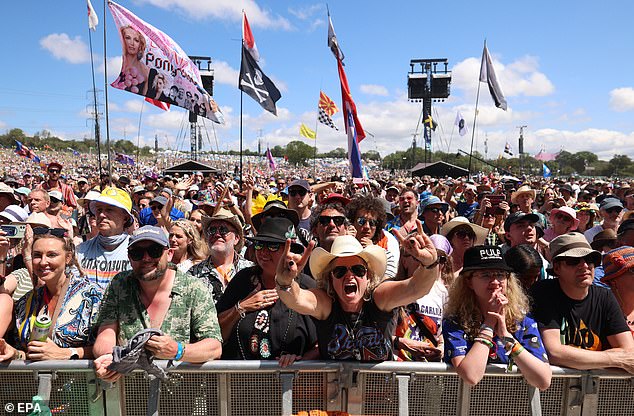 The crowds came out on force to watch the action and had the time of their life while Brandi performed