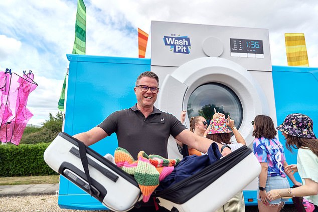 Glastonbury played host to The Wash Pit by British Gas, the ideal addition for festivalgoers