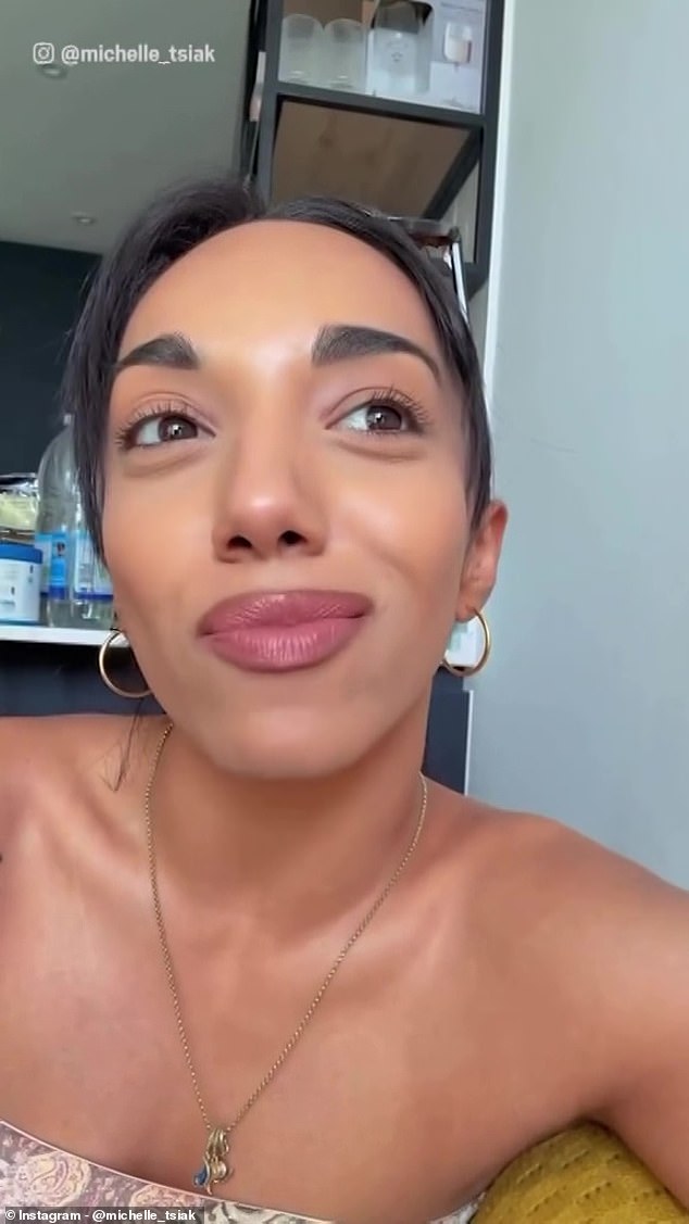 Professional dancer Michelle Tsiakkas, 29, was on her way to the dentist early in the morning when her phone was snatched