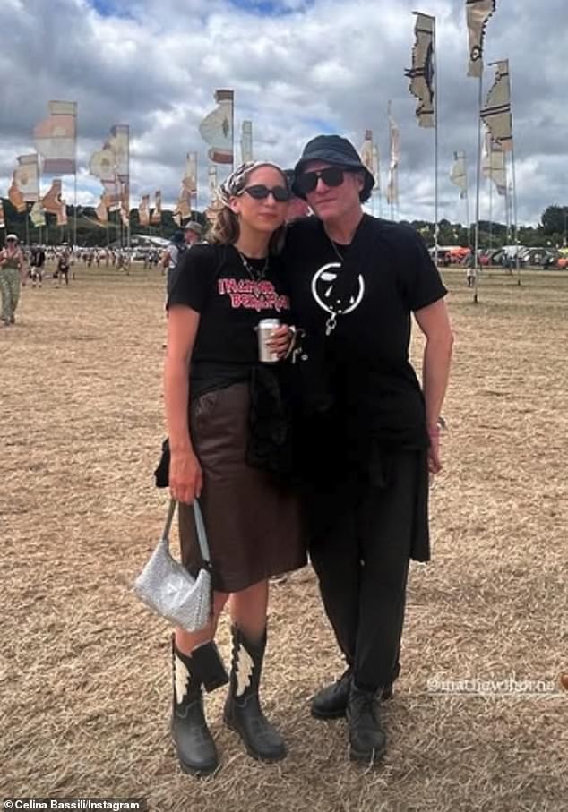 One onlooker told MailOnline: 'Mat has grown his hair so he was almost unrecognisable but then you hear his voice and there was no doubt it was him'