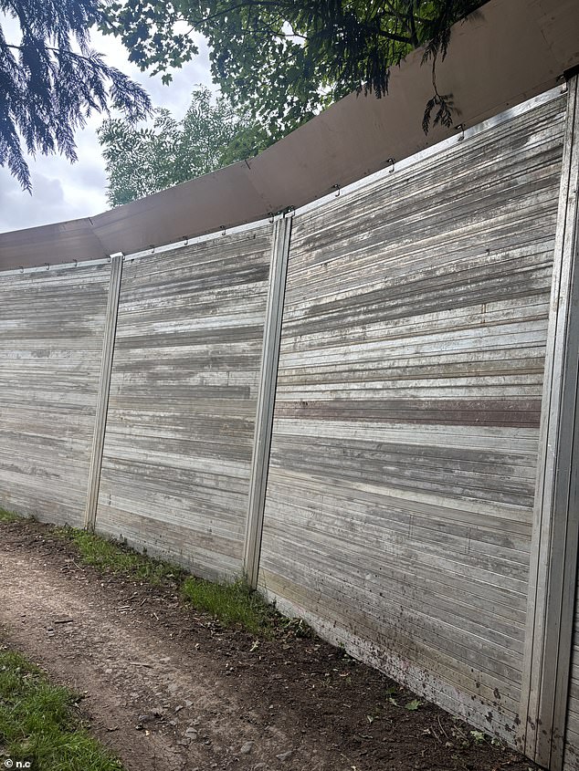 Some people attempt to vault the festival's high walls whilst others pay for counterfeit wristbands to go through the main gates with