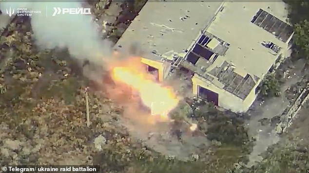 The impact then causes the warhead to completely rip through to the crew compartment