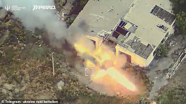 The Command of the Unmanned Systems Forces said it had decimated the 'rare' North Korean launcher