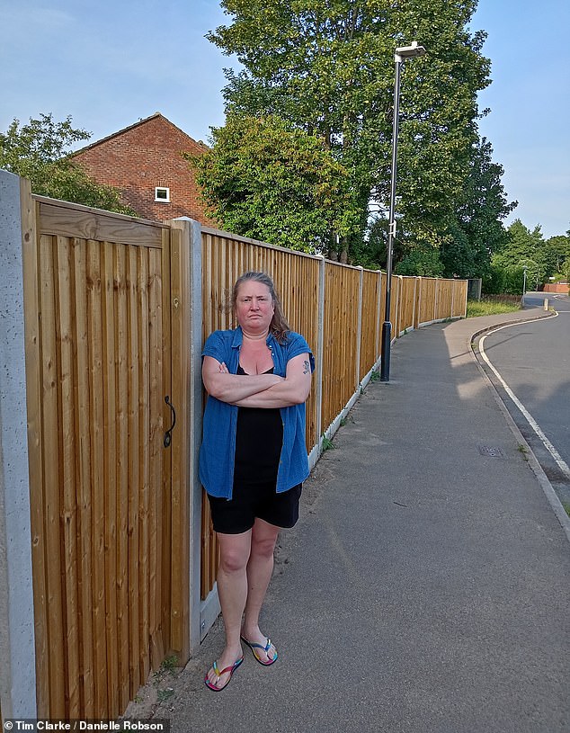 But one by one, Slough Borough Council has refused planning applications for the fence. Resident Danielle Robson, who lives in St Michael's Court, is expecting her application to also be refused in coming days