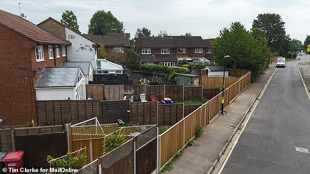 One resident said he is most concerned about how he could be impacted legally if the fence is removed or pushed back, because from the pavement to his original fence line is now his land