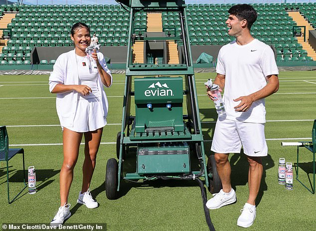 Both US Open winners, the pair are long-time friends, first meeting at Wimbledon in 2021