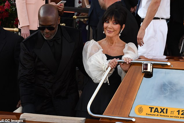 She continued: 'I told you... for God¿s sake... I¿d like to travel alone.' Corey seemed to do his best to accommodate his longtime partner and stepped out of the boat to speak to another man, apparently to confirm that he and Kris would be traveling alone in the boat