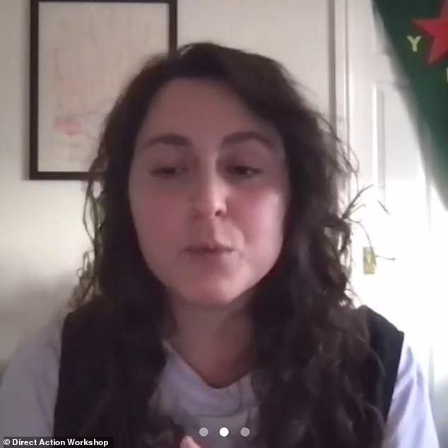 Sanli, a Turkish-Cypriot activist, is a graduate from Kings College London and has a master's degree in human rights from UCL