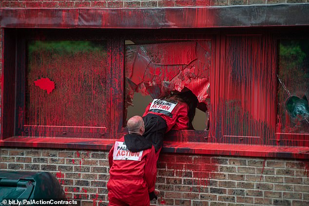 Palestine Action protesters targeted Elbit Systems in Bristol earlier this year