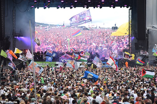 The Glastonbury music festival bills itself as a celebration of all that is good in the world, but nothing better illustrates the darkness that has entered the soul of today's progressives than the crowd's response yesterday to those chants by Bob Vylan