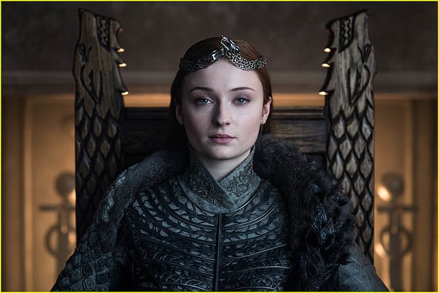 Turner shot to fame as a teenager after she was cast as Sansa Stark in Game Of Thrones