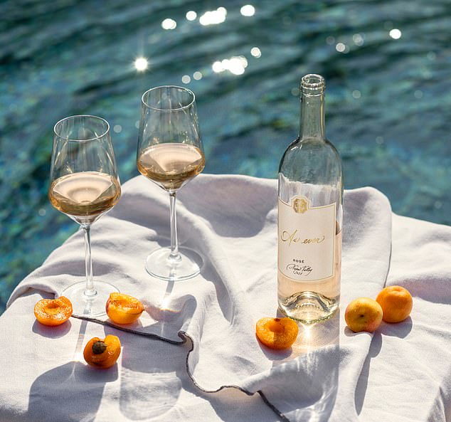 Meghan spent months tasting dozens of different blends created in Fairwinds' cellar, before settling on the final mix - the bespoke wine is understood to contain a blend of Cabernet Sauvignon, Cabernet Franc and Petit Verdot grapes