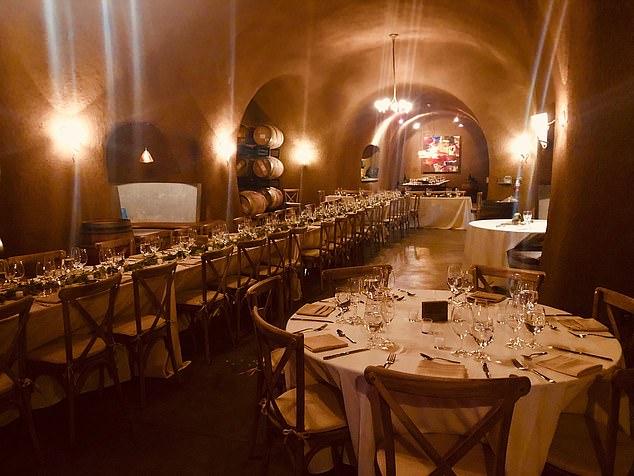 Meghan specifically picked Fairwinds - 75 miles north of San Francisco and a six-hour drive from her home in Montecito - to show her support after the winery was almost totally destroyed in a devastating 2020 wildfire which caused $15 million worth of damage