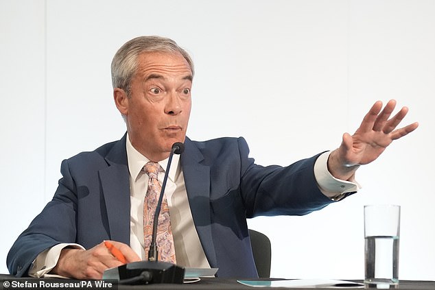 The 80-year-old singer claimed the UK should give Nigel Farage 'a chance'
