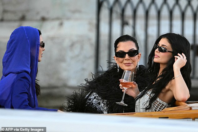 Kylie's sister Kendall Jenner was also present