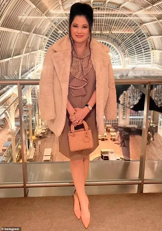 Sources close to Dr Mondejar Steiner (pictured) said she could not comment as she had signed a confidentiality agreement preventing her speaking on the event until after it