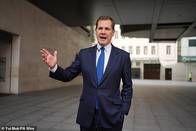 Despite sitting firmly on the opposition benches, Robert Jenrick, shadow Justice Minister, agreed and said: 'Wayne Couzens is one of the most despicable criminals in our jails and a traitor to the police uniform he wore'