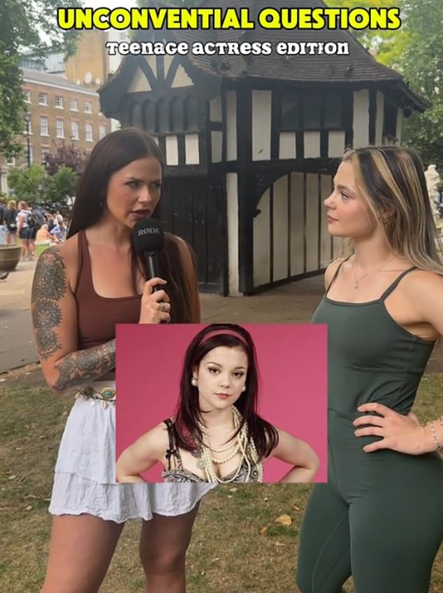 The interviewer also joked: 'At what point did you realise that Skins was just preparation for dating emotionally stunted men in your twenties?'