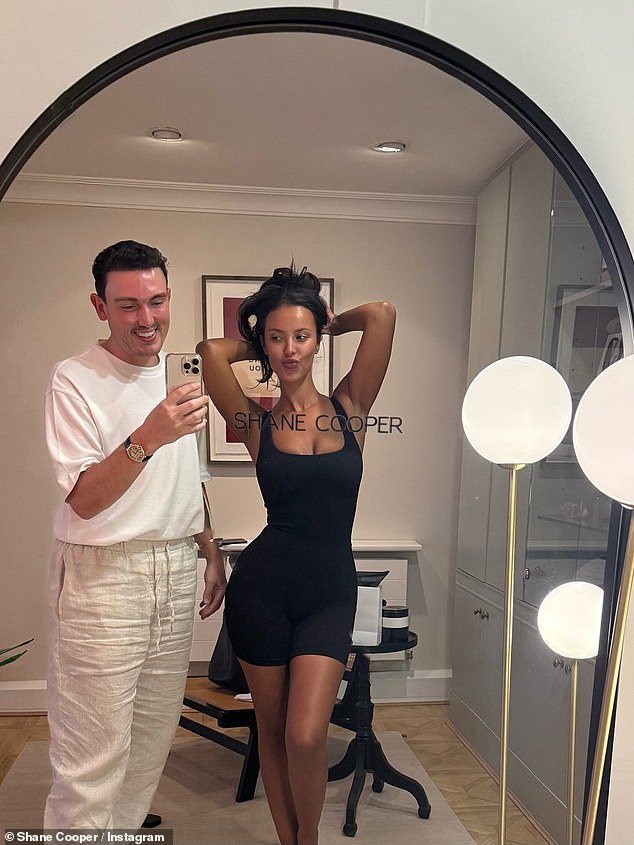 Maya frequently features on Shane's page, with the skincare expert revealing Maya often takes home a number of his products so she can maintain her glow in between treatments