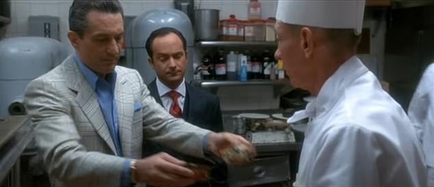 In Martin Scorsese's Casino, Sam 'Ace' Rothstein played by Robert De Niro (pictured) asks beleagued chef to ensure every muffin contains an equal number of blueberries
