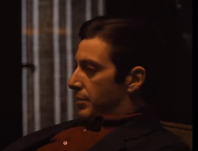 In a famous scene in the Godfather II, Michael Corleone played by Al Pacino (pictured) tells his consigliere that he 'only has to wipe out his enemies'