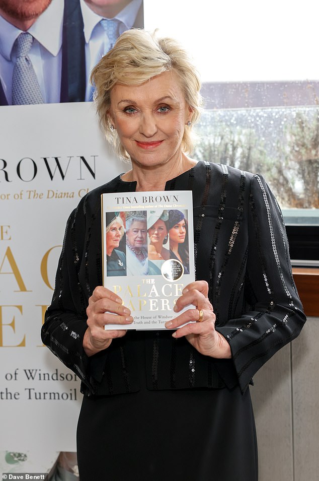 Tina Brown (pictured) believes Meghan's dramatic fall from grace and relevance is because 'she has the worst judgment of anyone in the entire world'