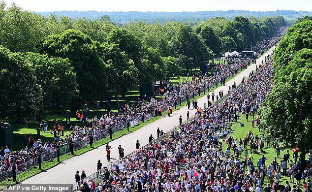 It was a spectacle, celebrated with a lavish ceremony in Windsor, attracting hundreds of thousands of people to the streets and grounds of Windsor Castle