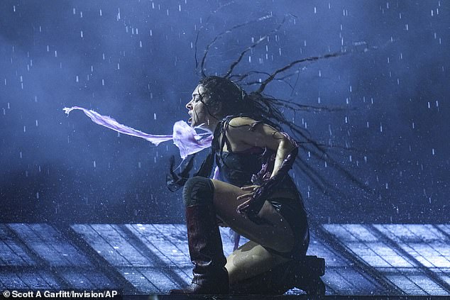 The crowd went wild as she performed hits including Party 4 U, Speed Drive, Sympathy Is a Knife, and 360