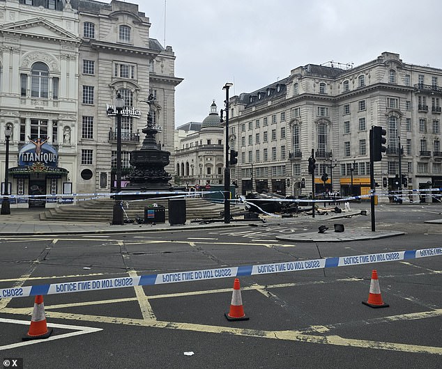 London Ambulance paramedics arrived within minutes of receiving a 999 call, with one person being rushed to a major trauma centre