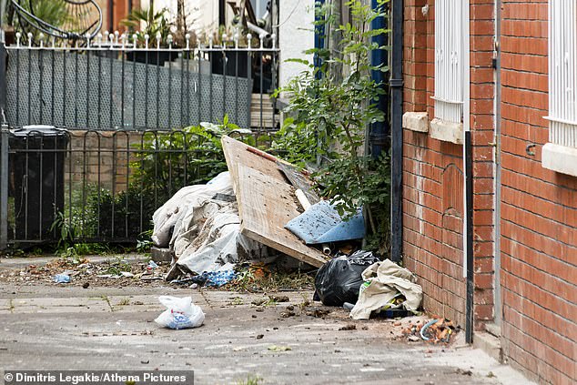 Signs of deprivation in the area are as obvious as the flytipped rubbish which litters the streets