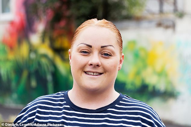 Mother-of-two Samantha Rogers, 27, said the constant anti-social behavior from yobs, drunks, beggars and drug users has made her worry for her young children