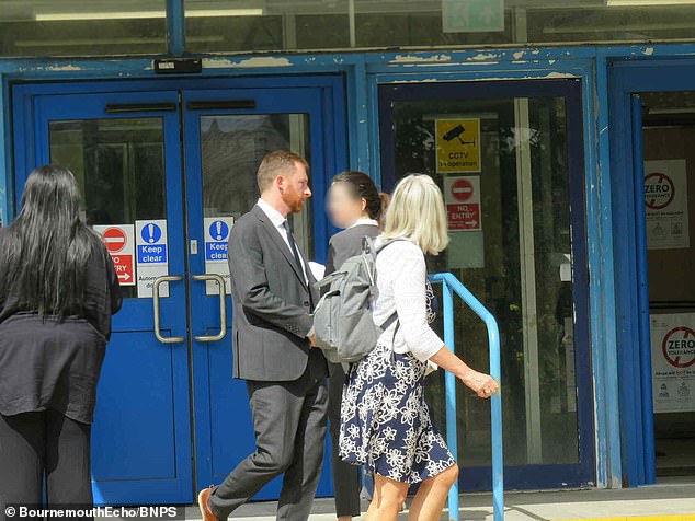 Holmes (pictured), 32, was arrested by fellow officers at his home in Southampton, two days later on August 18. He was spared prison but a district judge said it was 'astonishing' he thought that his comments were appropriate against the background of the Sarah Everard case