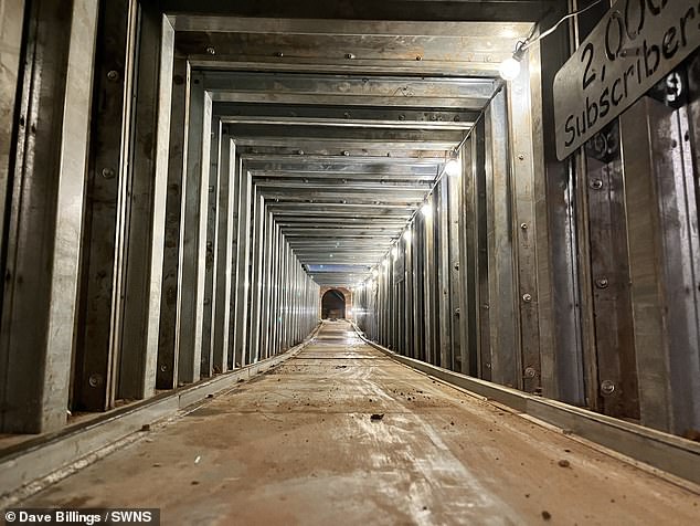He now wants to spend £10,000 to upgrade the bunker which will consist of food supply, air filtration, water supply and blast doors
