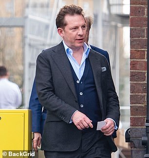 The couple were last seen together in March as they enjoyed lunch in London (pictured)